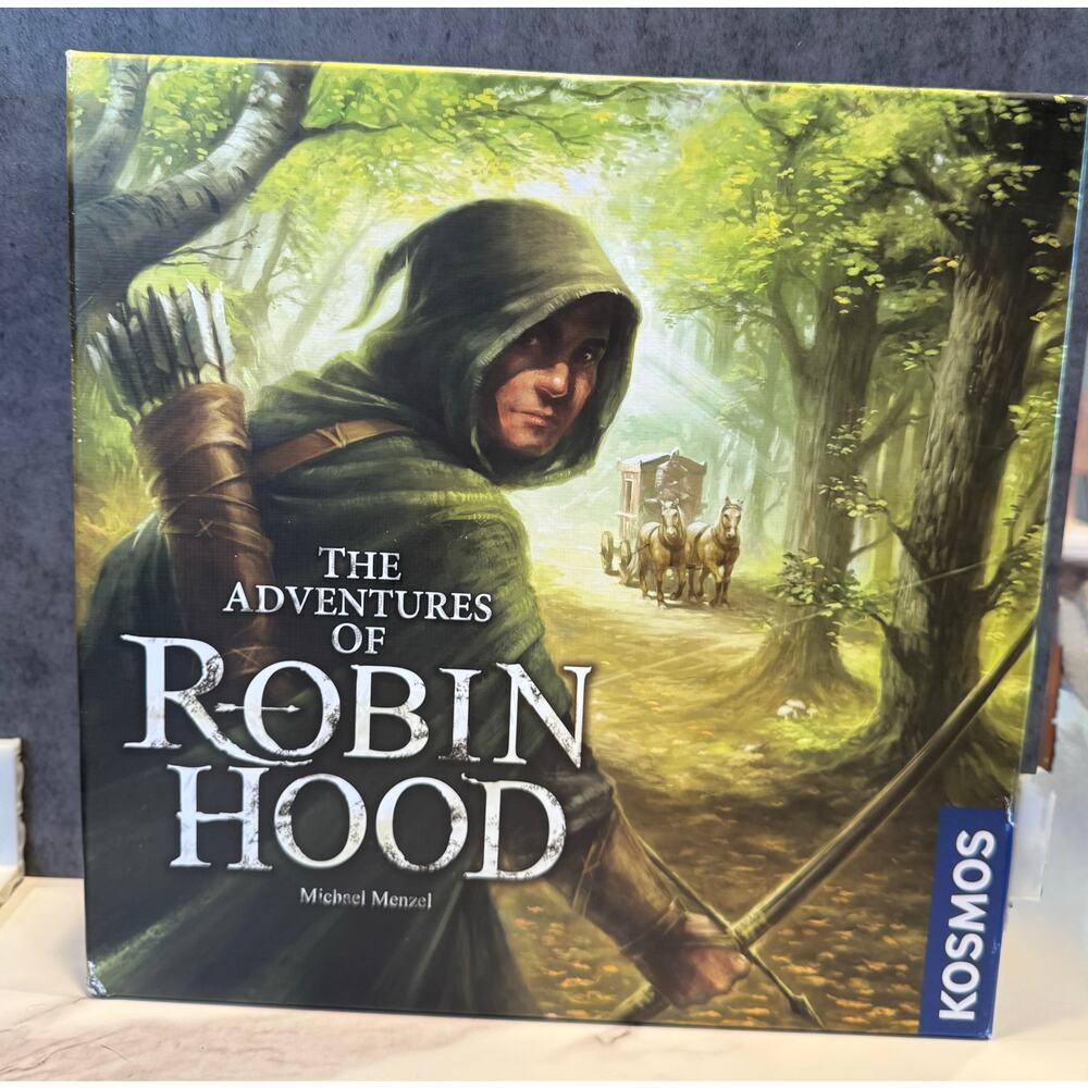 The Adventures of Robin Hood Board Game - Michael Menzel - Kosmos - Complete